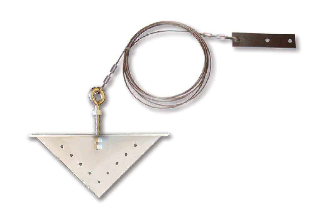White Pool Cage Tie-Down Cable B60756
