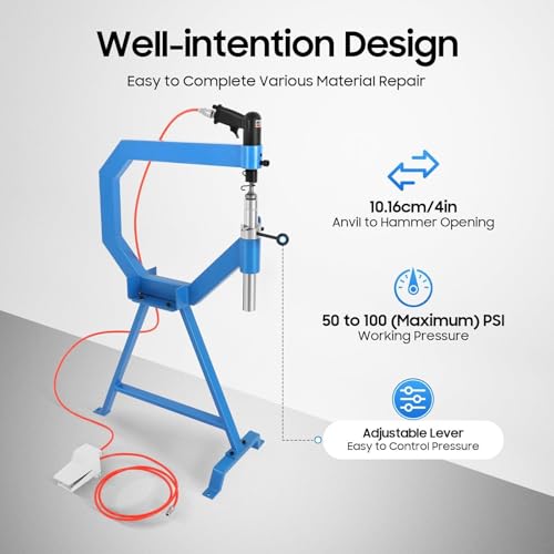 Pneumatic Planishing Hammer with Foot Pedal Q86526