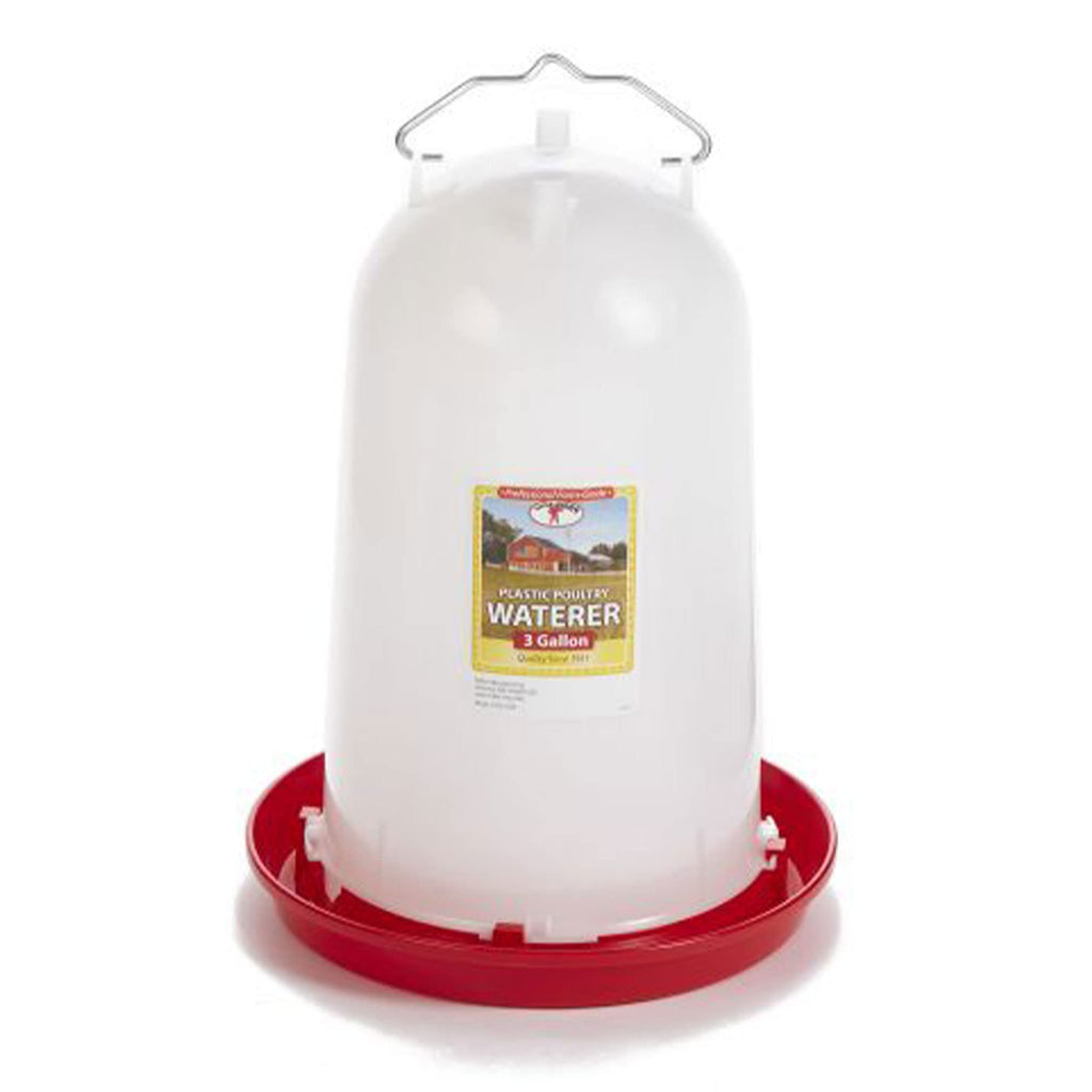 3 Gallon Plastic Gravity Fed Waterer 4-Pack K414241