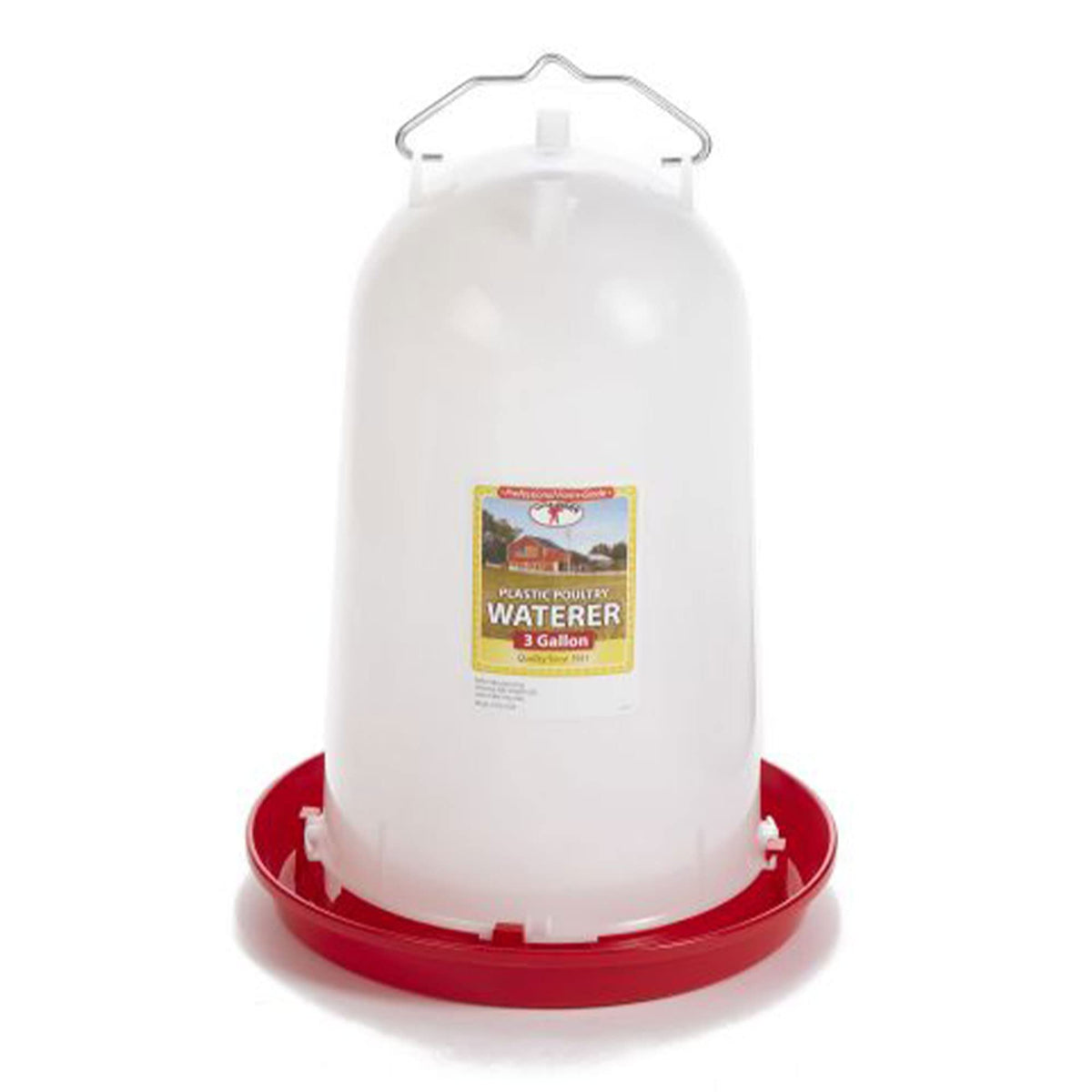 3 Gallon Plastic Gravity Fed Waterer 4-Pack K414241