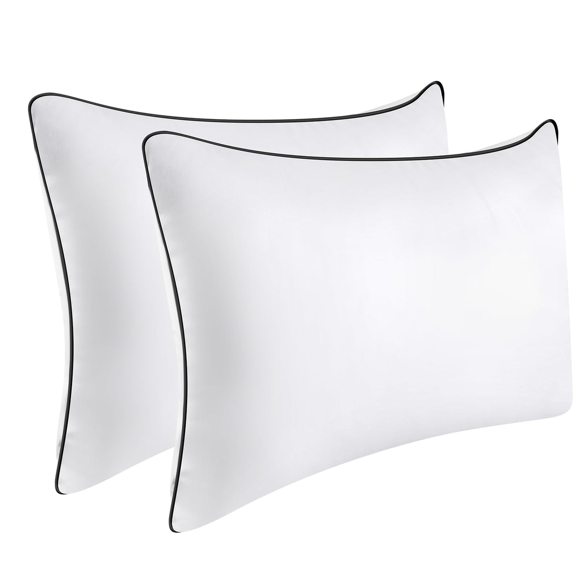 King Size Medium Firm Bed Pillows Set of 2 D900
