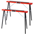 Foldable Steel Saw Horses 2 Pack V690