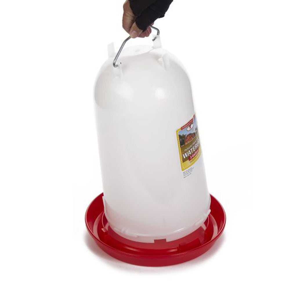 3 Gallon Plastic Gravity Fed Waterer 4-Pack K414241