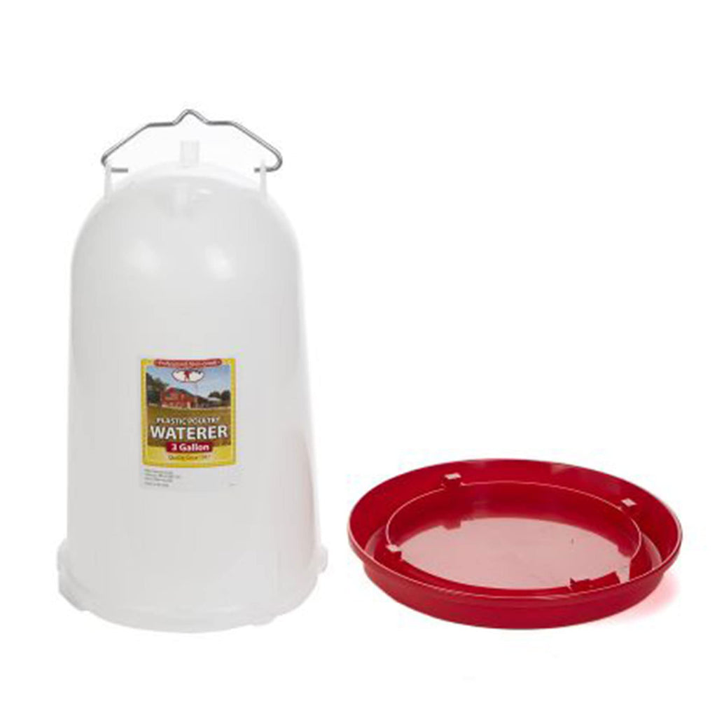 3 Gallon Plastic Gravity Fed Waterer 4-Pack K414241