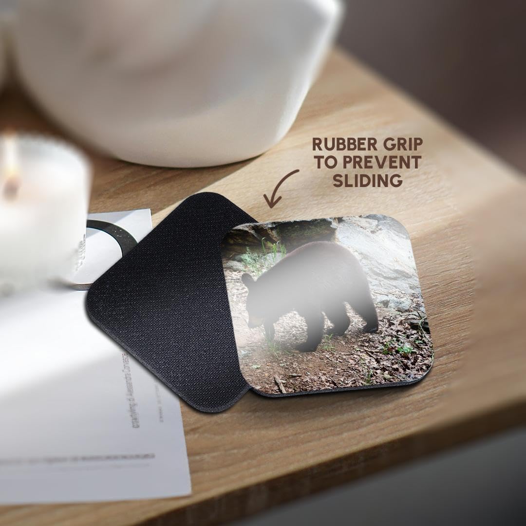 Set of 4 Soft Coasters L269
