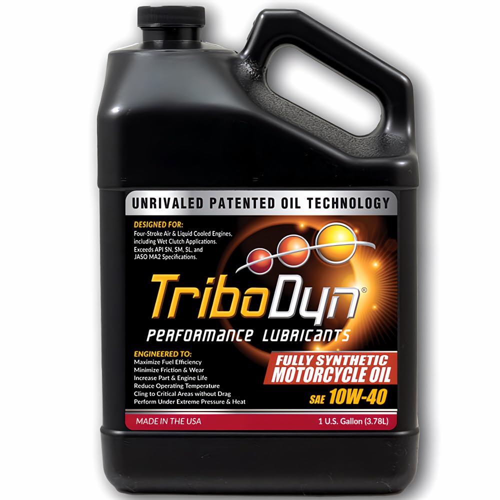 10W-40 Full Synthetic Motorcycle Oil 1 Gallon J1003