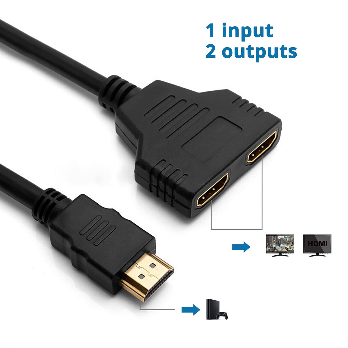 HDMI Splitter 1 in 2 Out T604