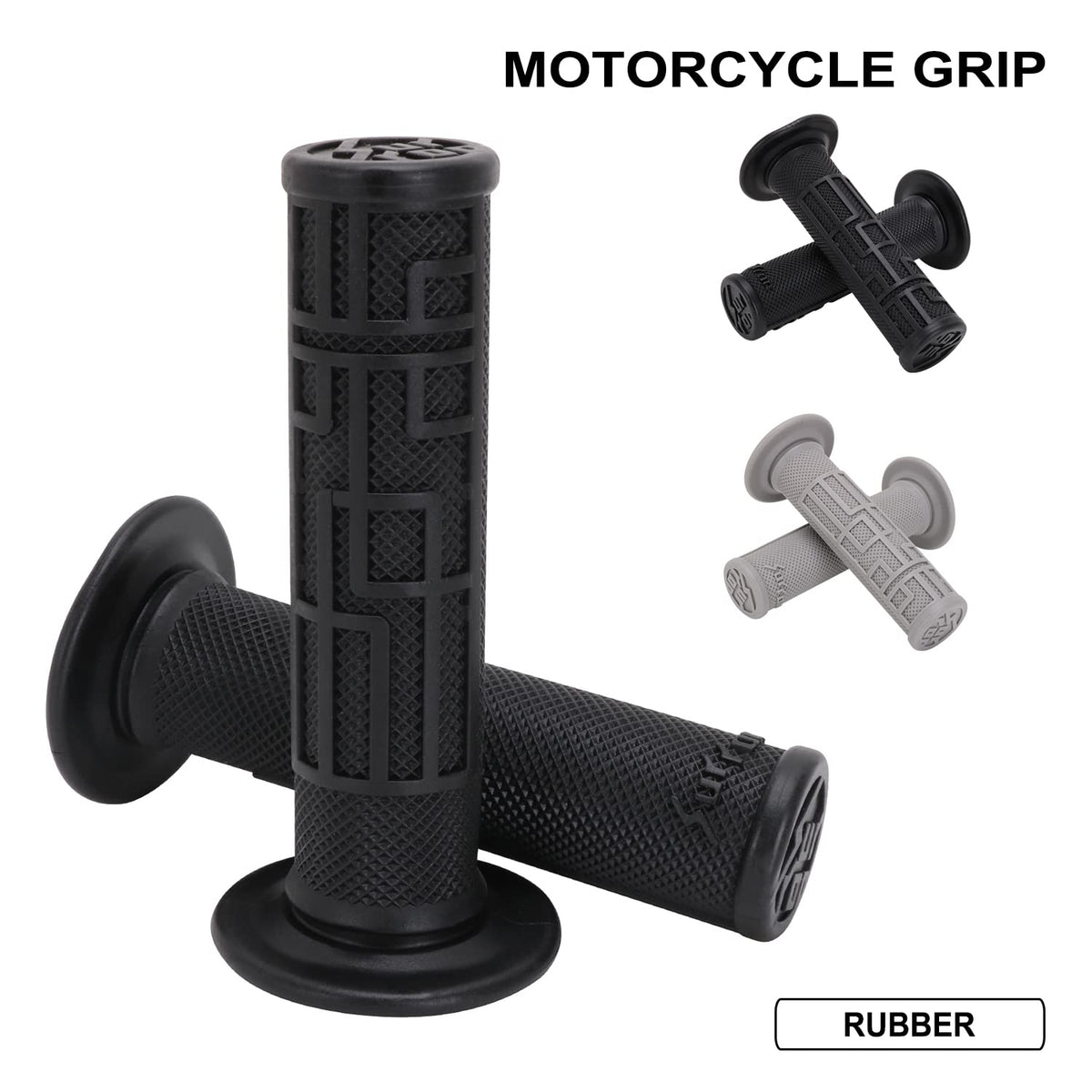 Black Handlebar Grips F2557