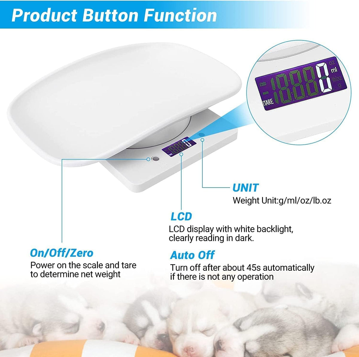 Digital Pet Scale O706