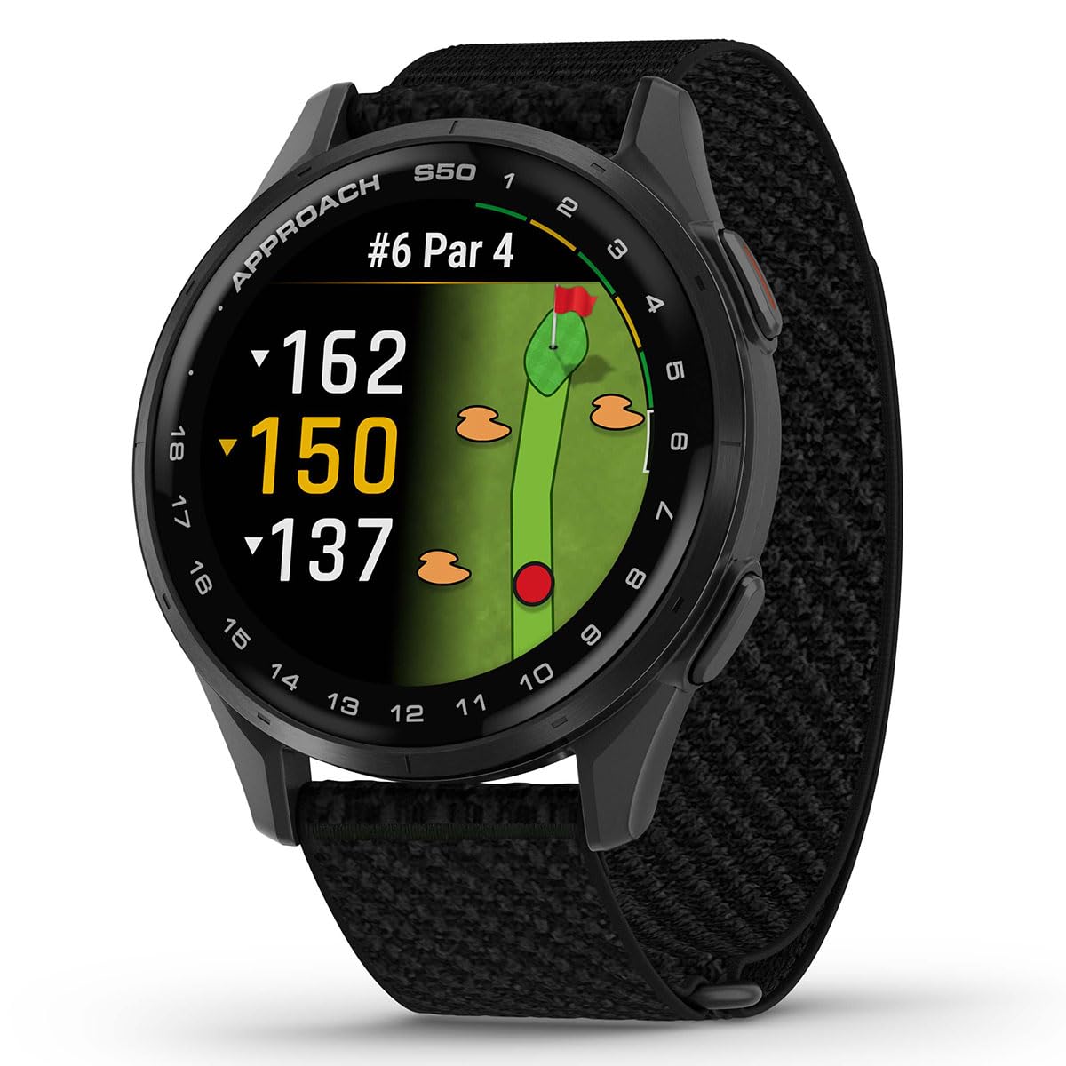 Slate Black Golf GPS Watch D450779
