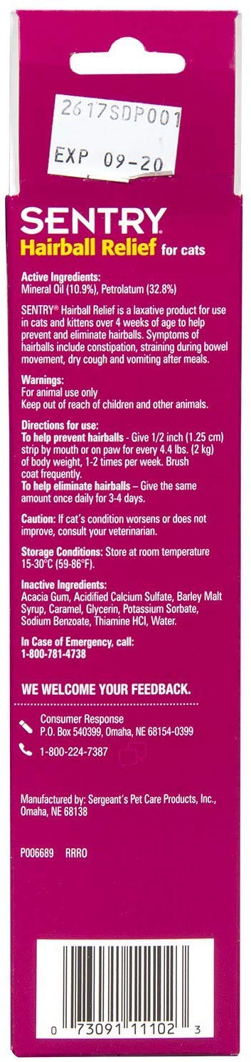 Liquid Hairball Relief 4.4 oz Pack of 6 E7259