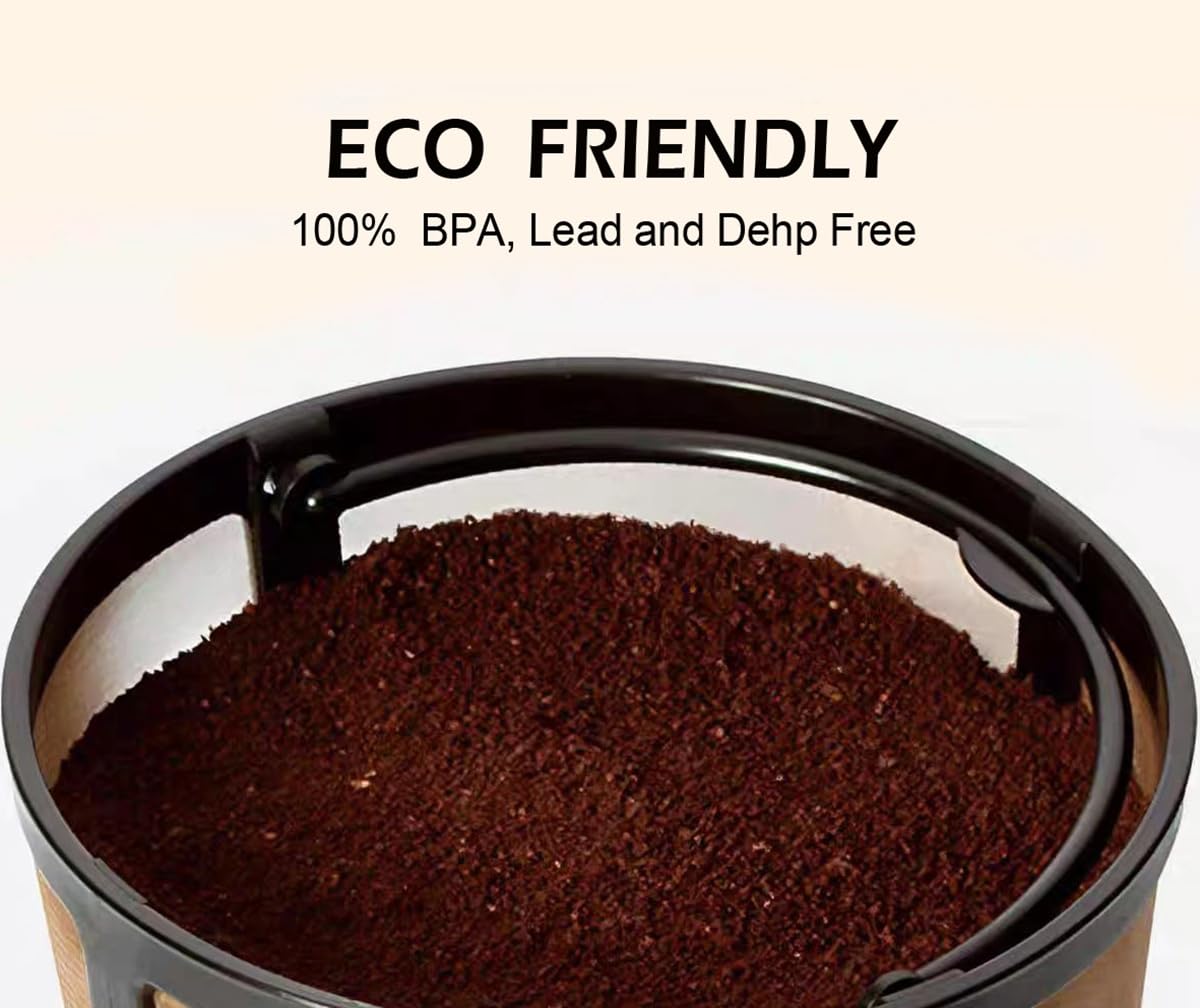 Reusable Stainless Steel Mesh Coffee Filter 2 Pack K2019
