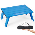 Ultralight Aluminum Mini Table, 66lbs/30kg Weight Capacity, Foldable Beach Table I8230