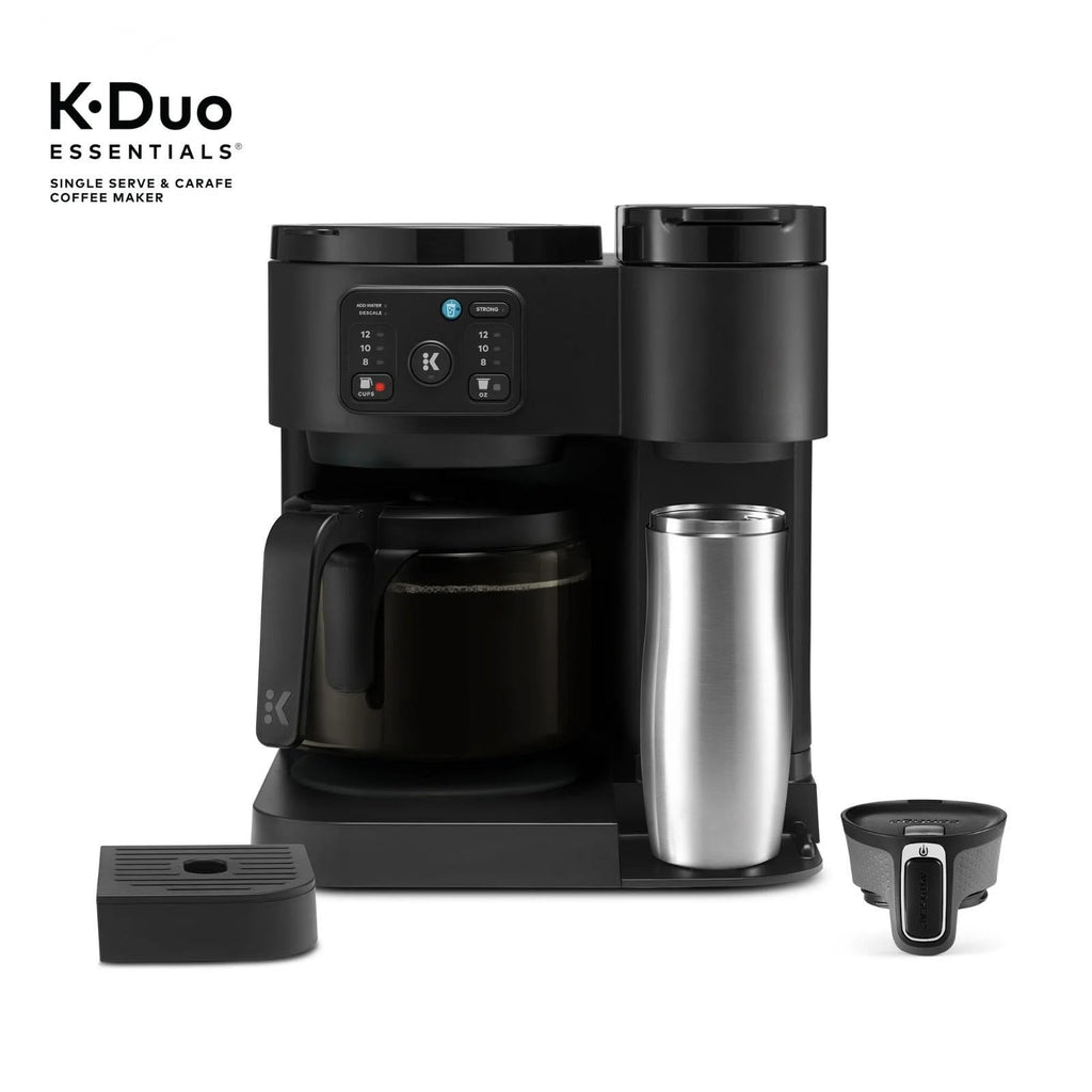Single-Serve Pod Coffee Maker & Carafe, 72 Oz Reservoir, Black X8221