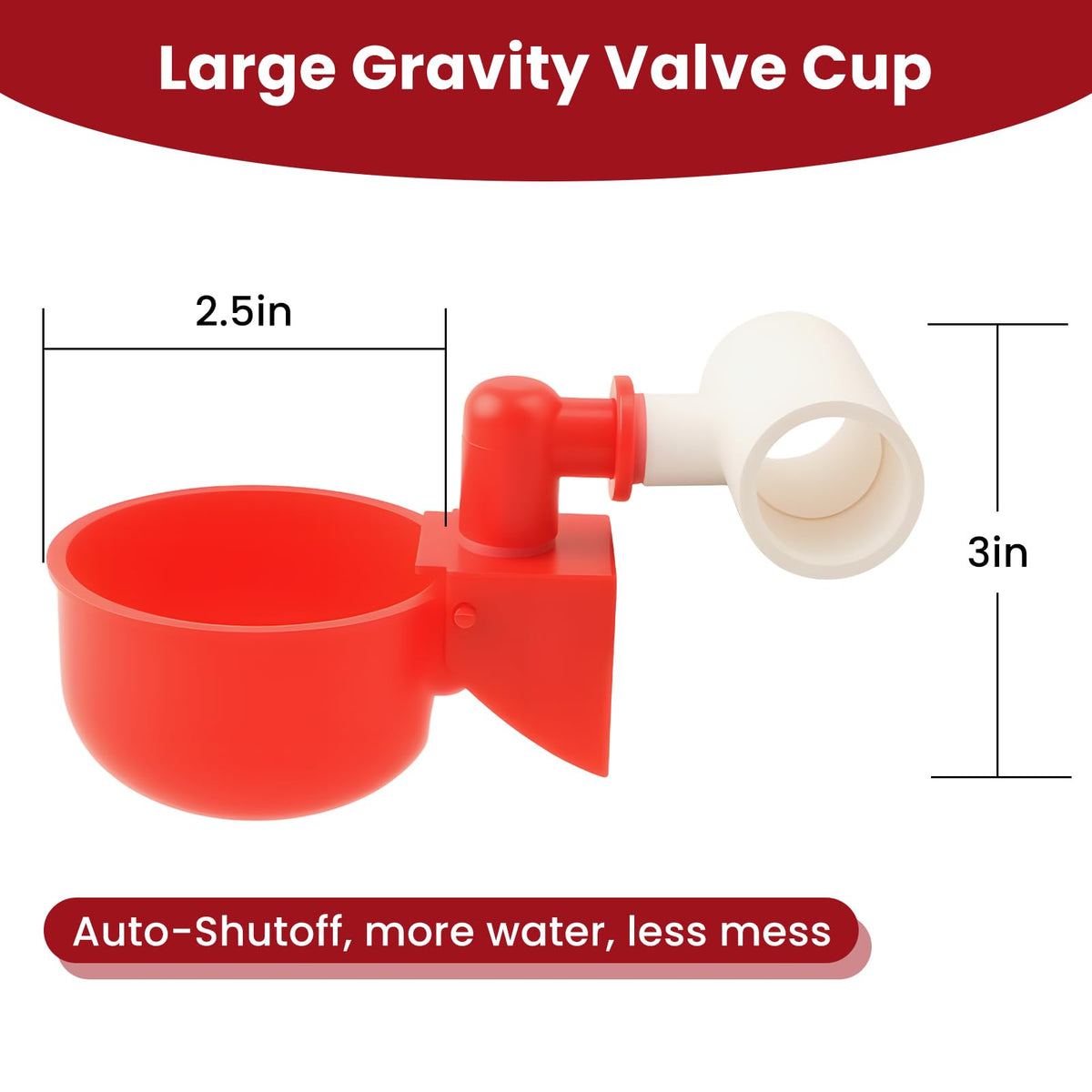 Automatic Chicken Waterer 8 Cups J495589