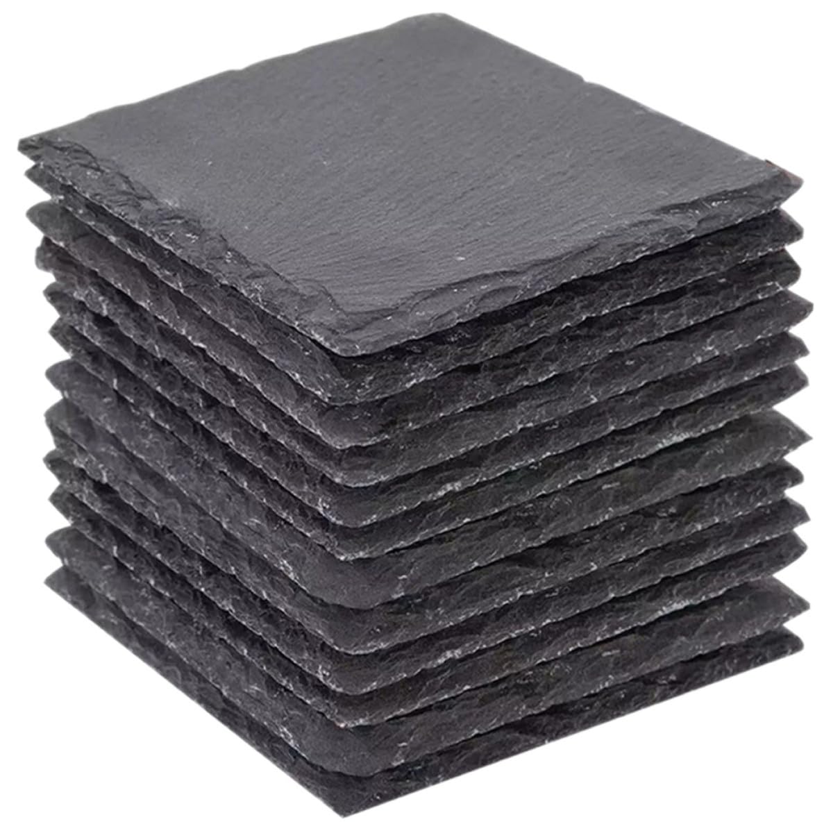 12pcs Natural Stone Drink Coasters C2190