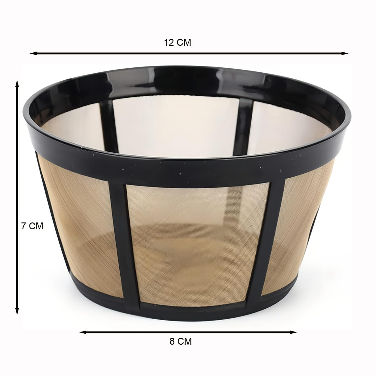 Reusable Stainless Steel Mesh Coffee Filter 2 Pack K2019