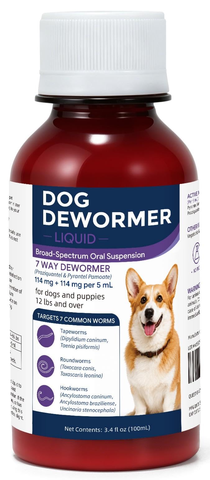 7 Way Dog Dewormer 3.4 fl oz X716