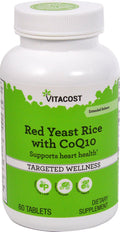 Red Yeast Rice 1200 mg CoQ10 60 Tablets E1552