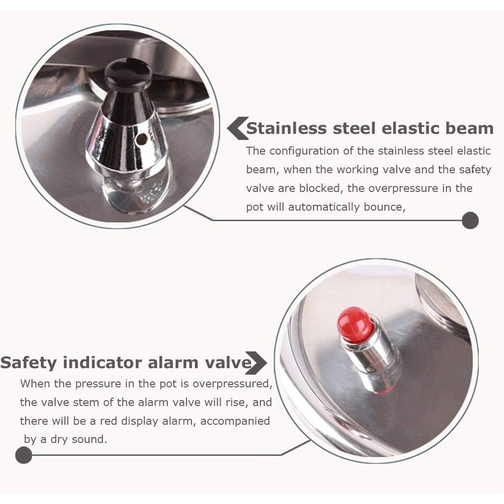 Aluminum Non-stick Pressure Cooker 2L X233