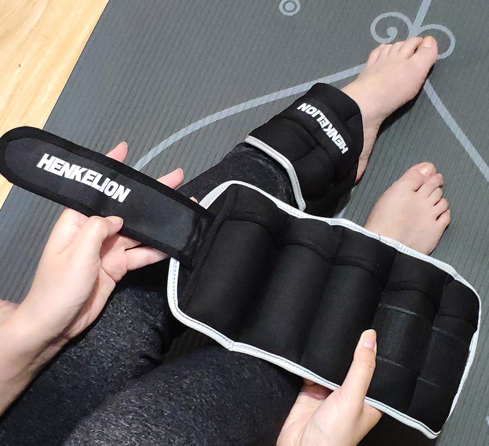 1 Pair 5Lbs Adjustable Ankle Weights N22016