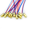 10pcs 5V 650nm 5mW Red Dot Laser Head 6mm W312860