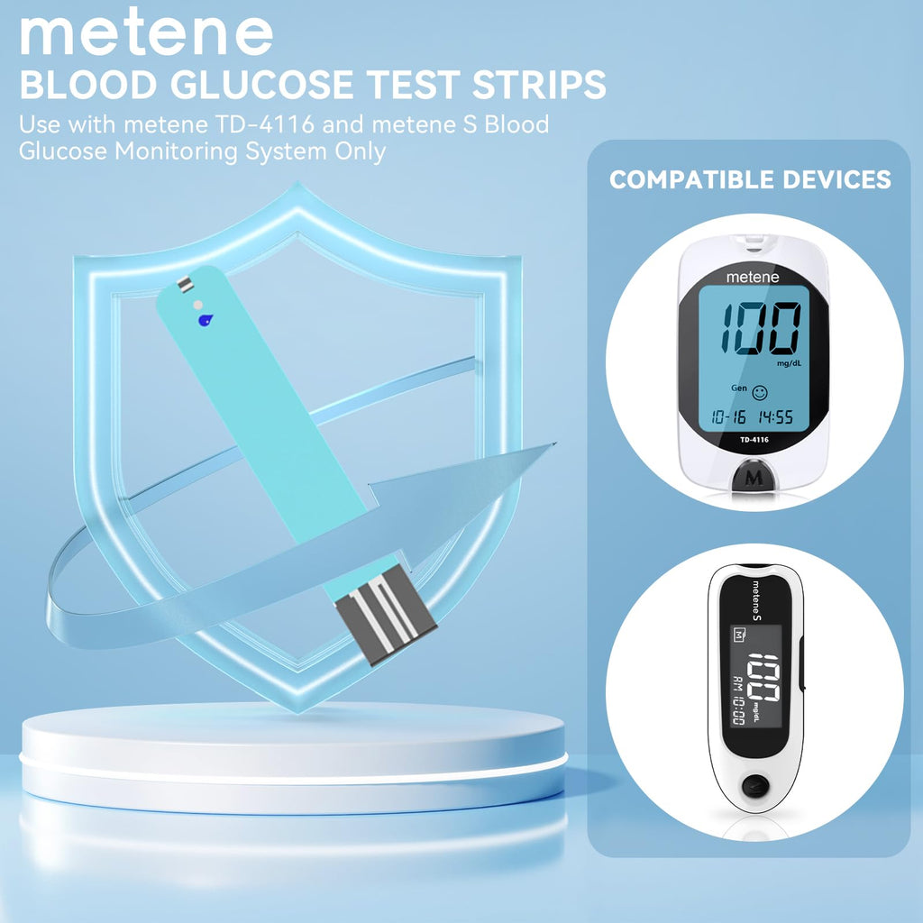 Blood Glucose Monitor Kit & 300 Test Strips B9329