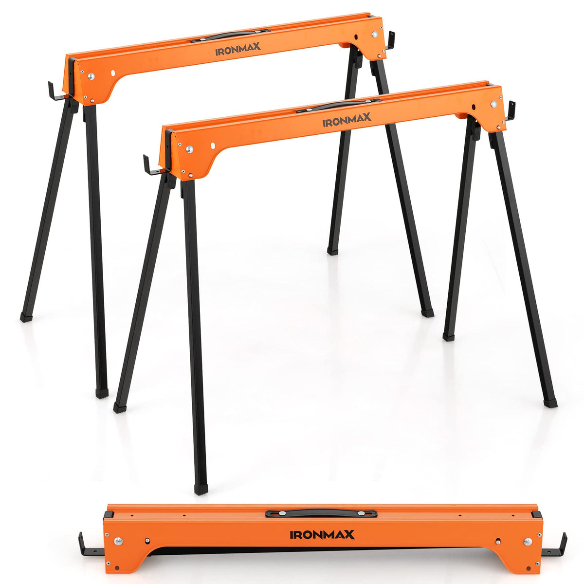 2 Pack Portable Foldable Saw Horses W393