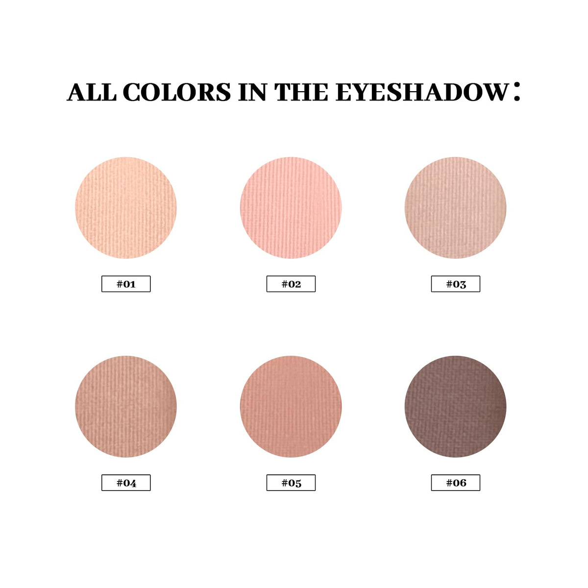 Nudes 2 Matte Eyeshadow Palette J19439