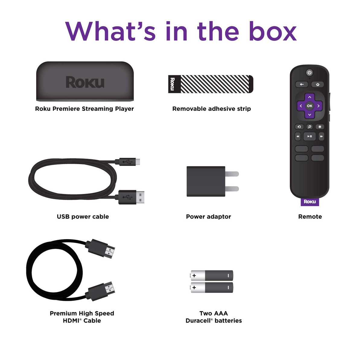 4K HDR Streaming Media Player with HDMI Cable K974