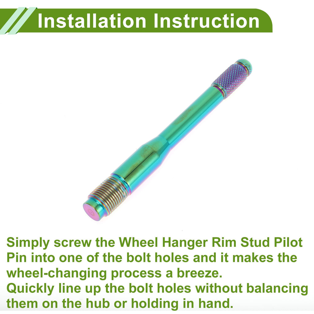 M14x1.25 120mm Wheel Alignment Pin Stainless Steel O98166