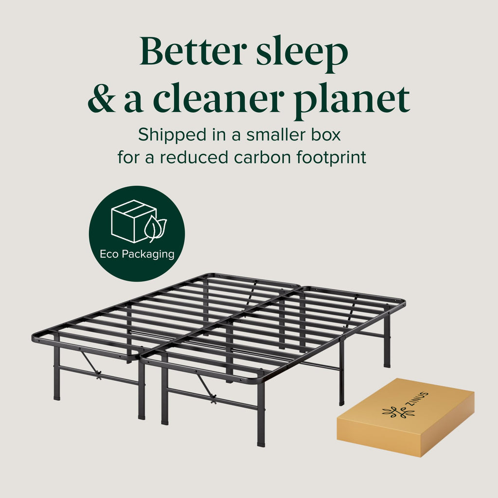 14 Inch Metal Bed Frame Queen M799621