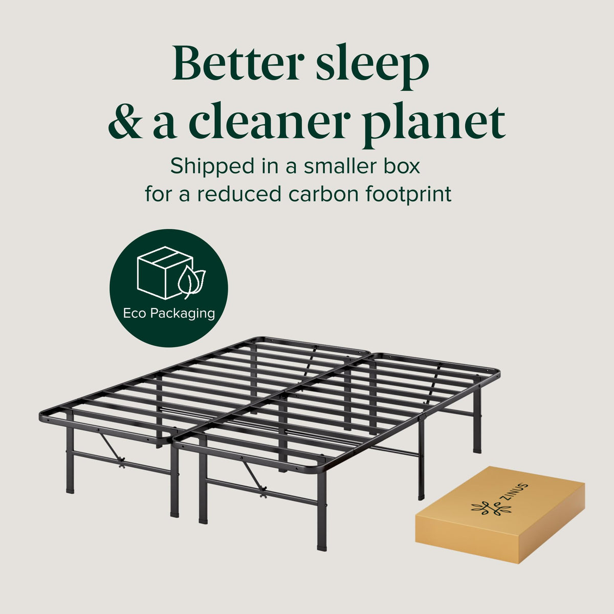 14 Inch Metal Bed Frame Queen M799621