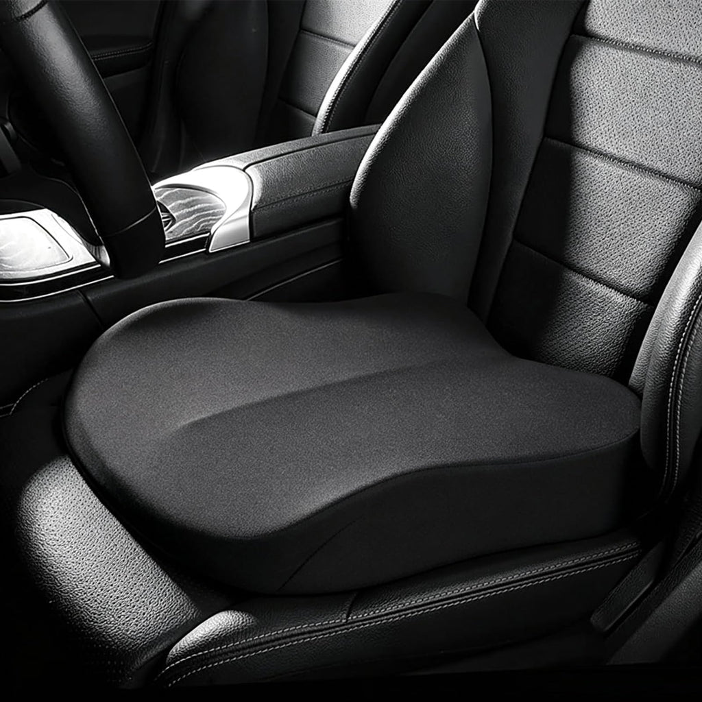 Black Memory Foam Wedge Seat Cushion N48128