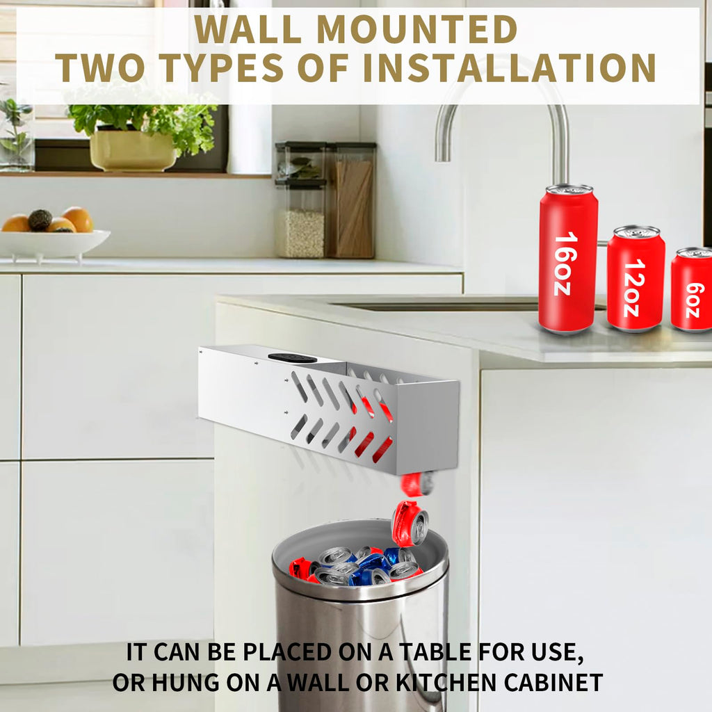 Electric Can Crusher for 12oz & 16oz Cans V5229