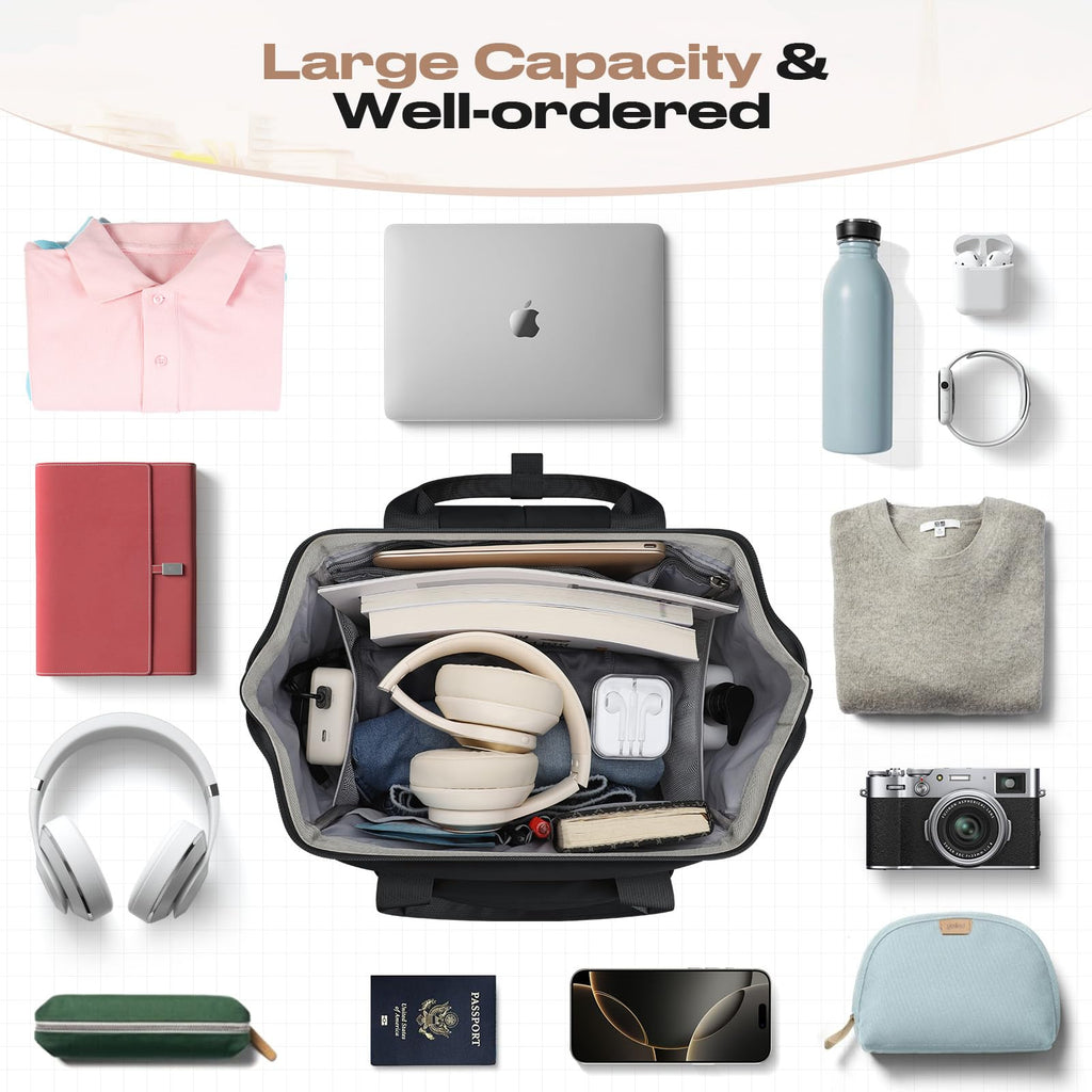15.6-17.3" Laptop Backpack with Lunch Box Z458