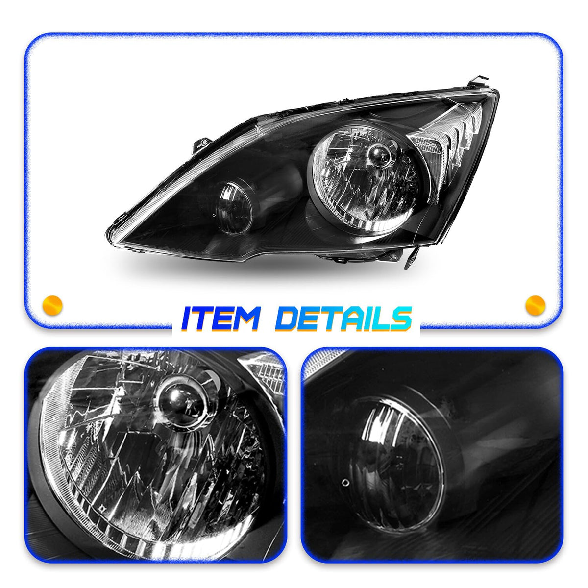 Halogen Headlight Assembly H8330
