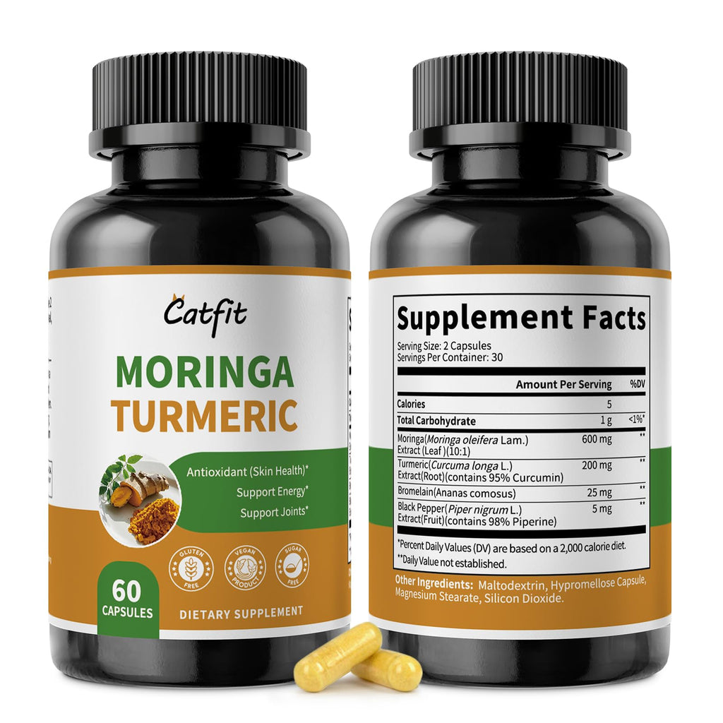 Moringa Capsules 10-in-1 Superfood Supplement F298084