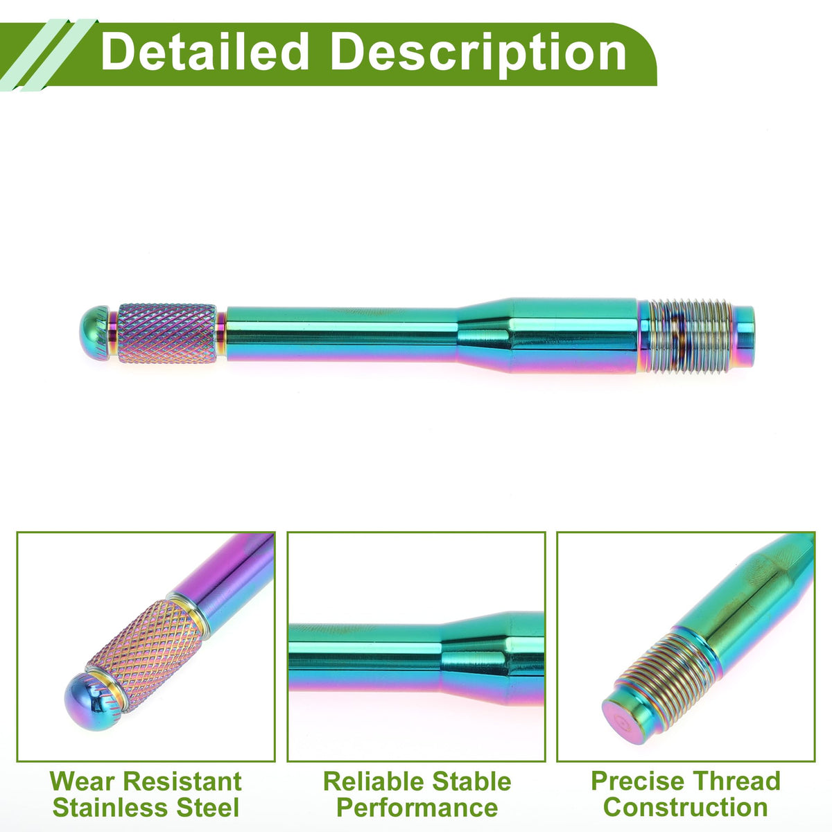 M14x1.25 120mm Wheel Alignment Pin Stainless Steel O98166