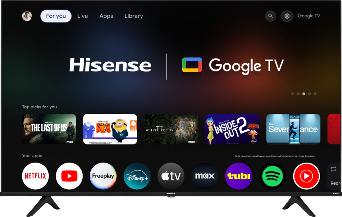 55-Inch 4K UHD Smart Google TV W95645