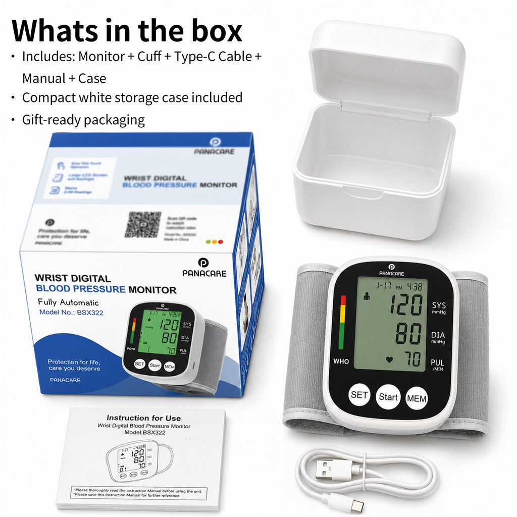 Wrist Blood Pressure Monitor I903466