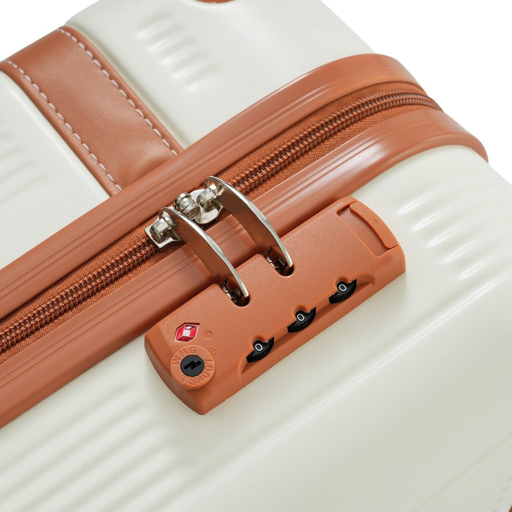 3 Piece Hardside Spinner Luggage Set with TSA Lock J10822