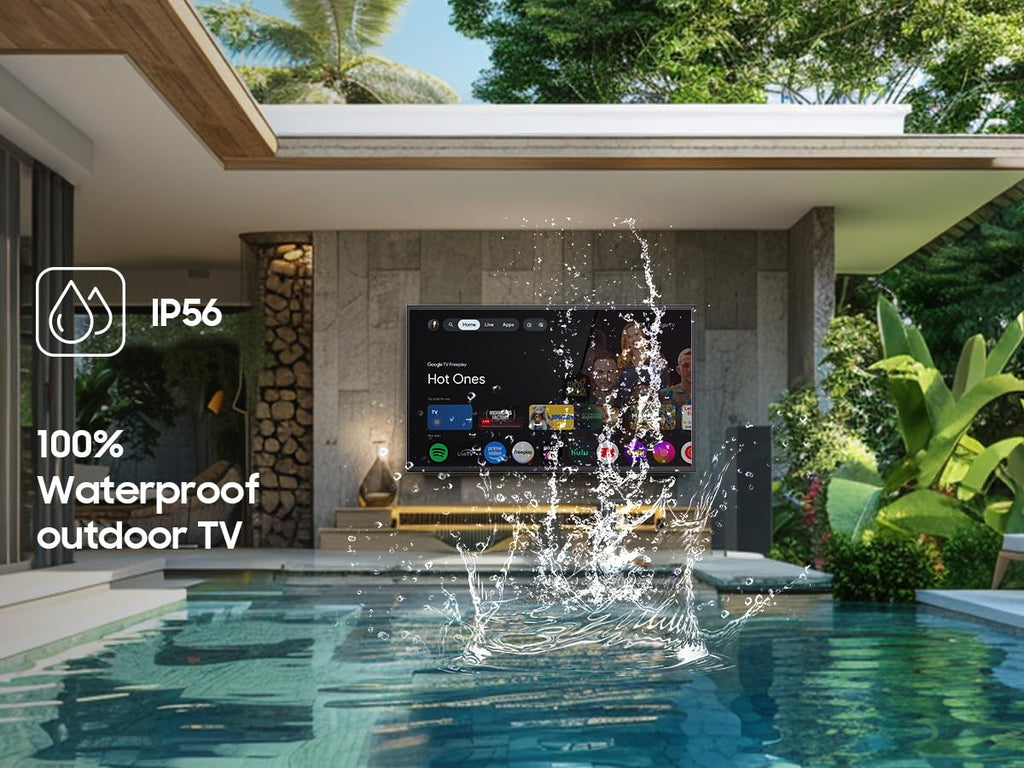 55" Smart Waterproof Outdoor TV X989402