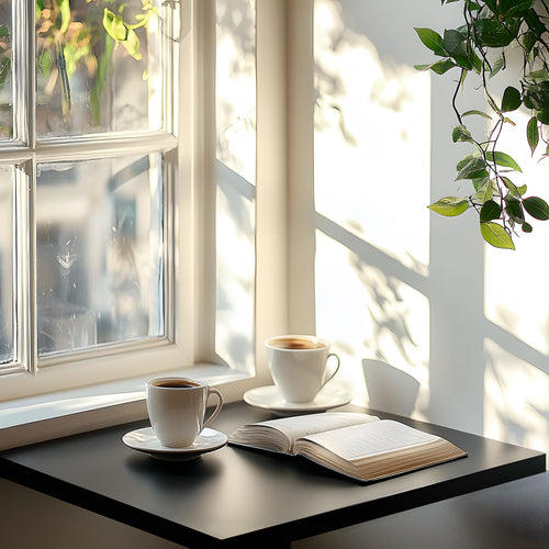 24 x 24 inches Square Melamine Table Top Pack of 2 D46002