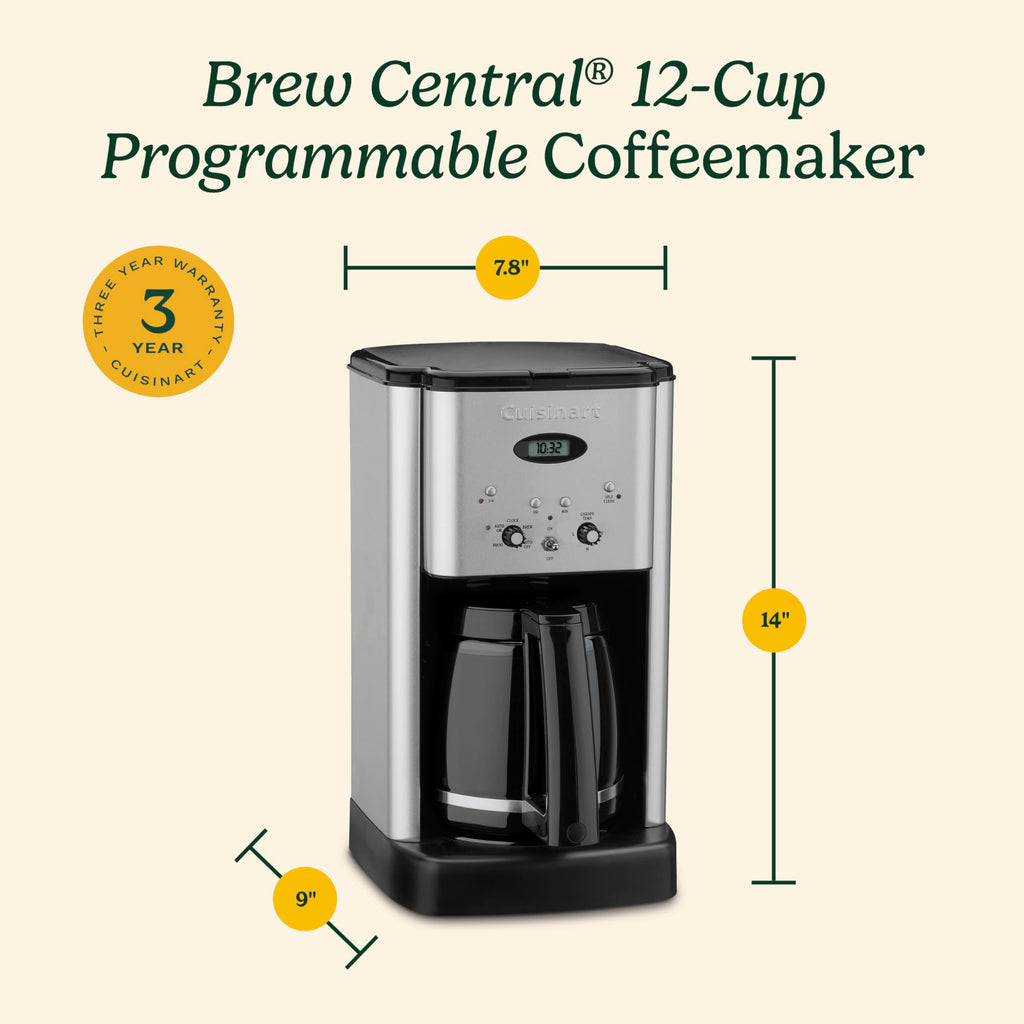 12-Cup Programmable Coffeemaker D48848