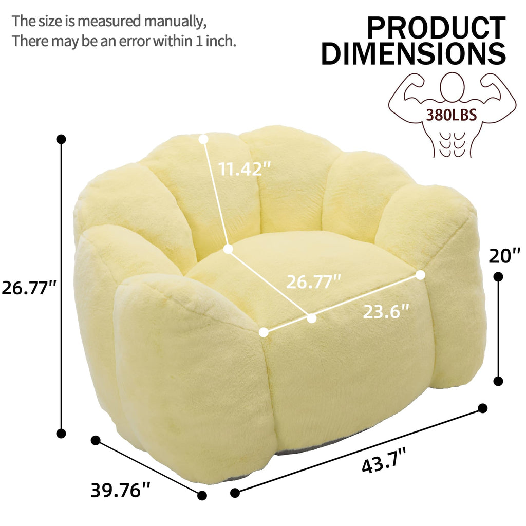 Lotus Bean Bag Chair with Pull Ring A3482