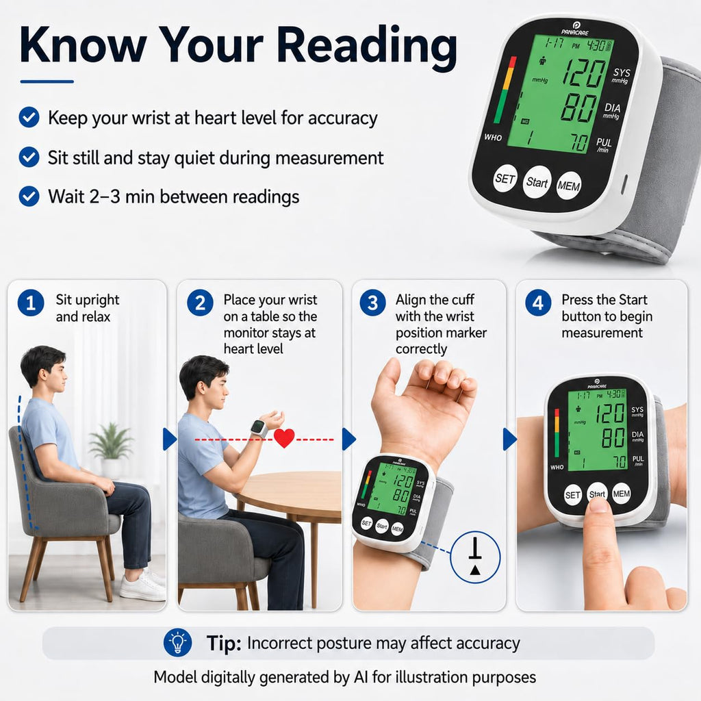 Wrist Blood Pressure Monitor I903466