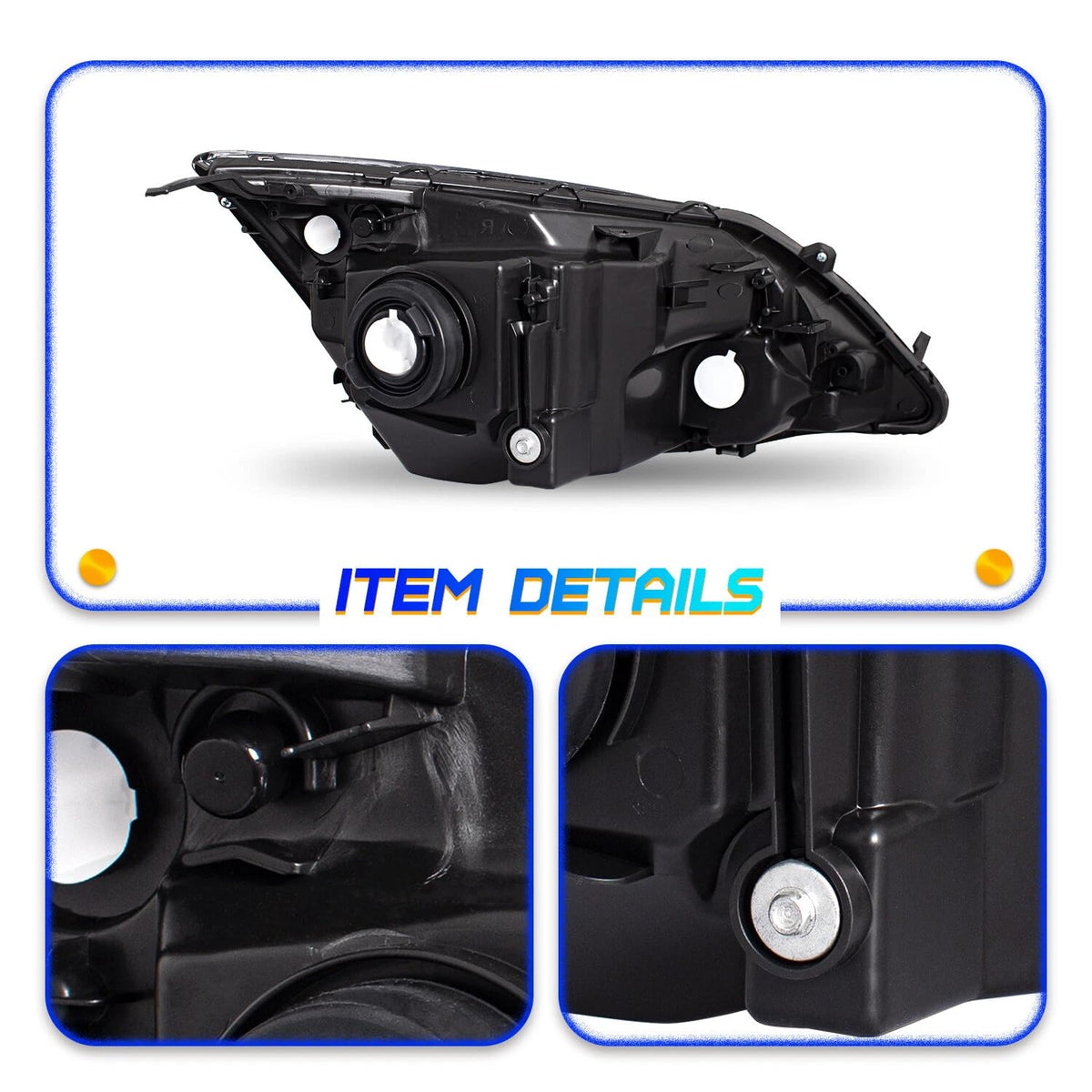 Halogen Headlight Assembly H8330