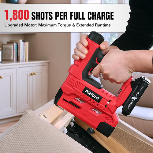 18 Gauge 2 In 1 Cordless Brad Nailer Stapler E932855