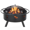 32" Round Wood Burning Fire Pit Z409152